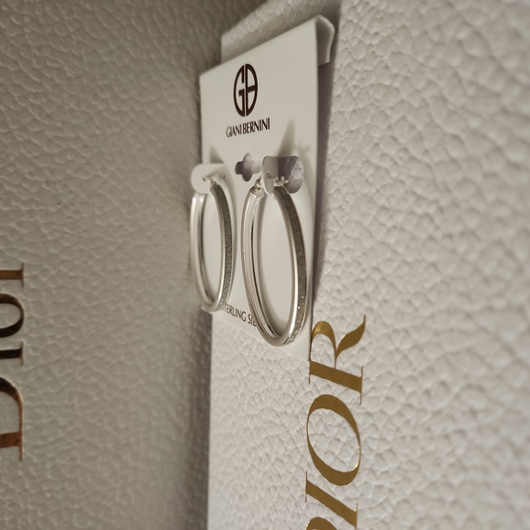 Giani Bernini Oval Earrings - Picture 3 of 4